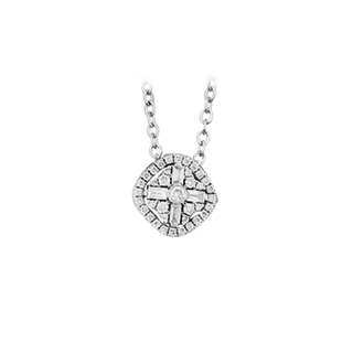 0,11ct Baget pırlanta kolye