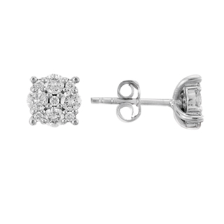 0,70ct Tasarım pırlanta küpe