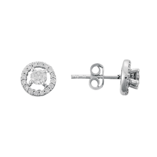 0,52ct Tasarım pırlanta küpe