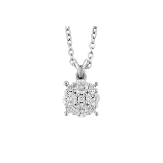 0,35ct Tasarım pırlanta kolye