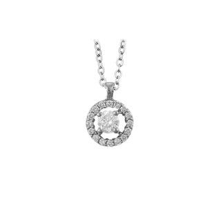 0,26ct Tasarım pırlanta kolye