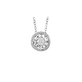 0,14ct Tasarım pırlanta kolye