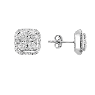 1,40ct Tasarım pırlanta küpe
