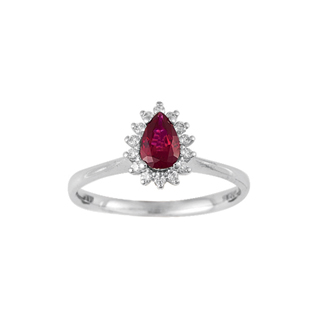 0,69ct Yakut taşlı pırlanta yüzük