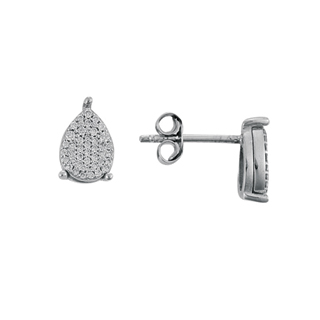 0,18ct Tasarım pırlanta küpe