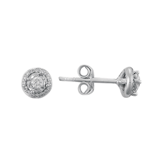 0,16ct Tasarım pırlanta küpe