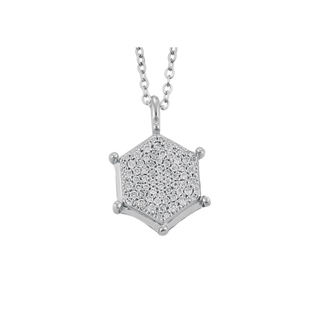 0,14ct Tasarım pırlanta kolye