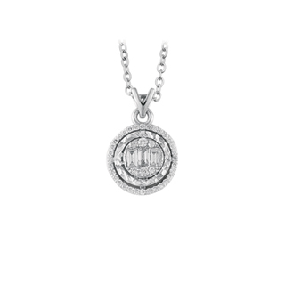 0,14ct Tasarım pırlanta kolye