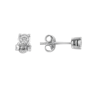 0,18ct Tasarım pırlanta küpe