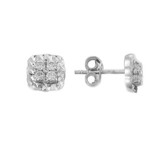 0,24ct Tasarım pırlanta küpe