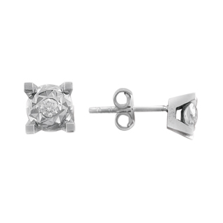 0,10ct Tasarım pırlanta küpe