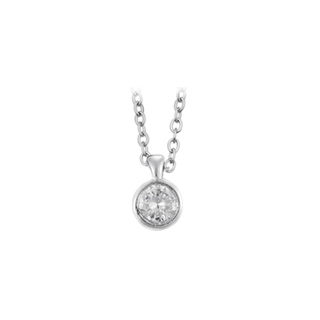 0,12ct Tasarım pırlanta kolye